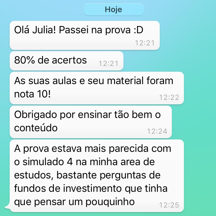 Depoimento de Aluno CPA 10