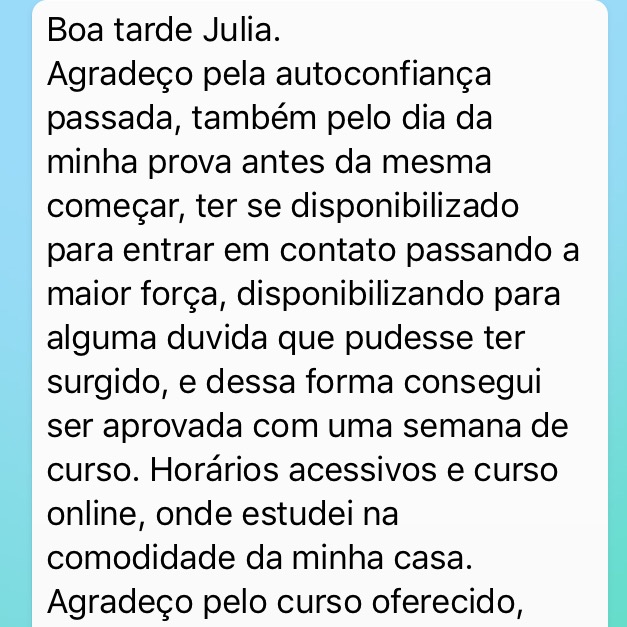 Depoimento de Aluno CPA 10