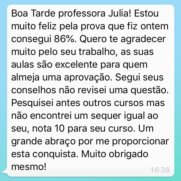 Depoimento de Aluno CPA 20